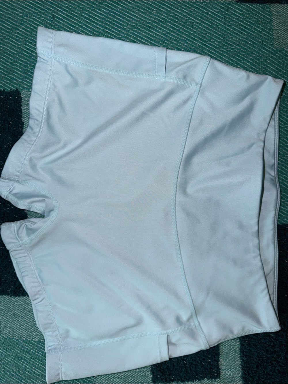 Women’s Light Blue High-Rise Bike Shorts